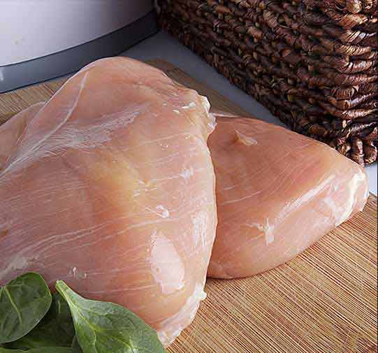 uncooked chicken